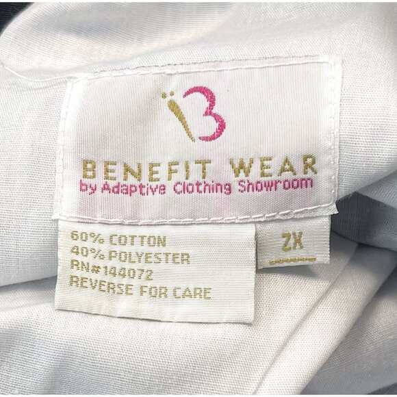 Lot 2 Mens SIZE 2X / 46 Black SHORTS Great Land Denim Benefit Wear Twill EUC - Picture 7 of 7